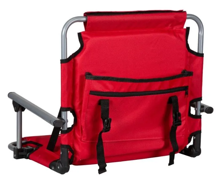 STADIUM SEAT WITH ARMS - RED
